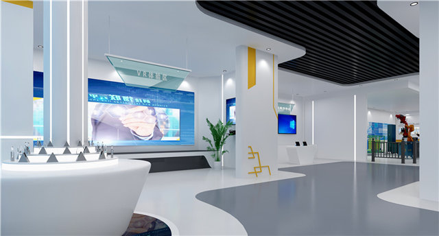 塑胶染料集团展厅设计