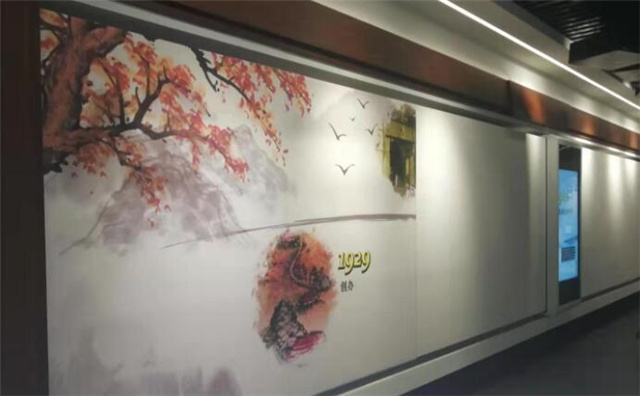 唐山互动透明滑轨屏