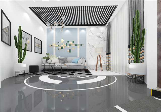 桑拿泳池展厅设计制作