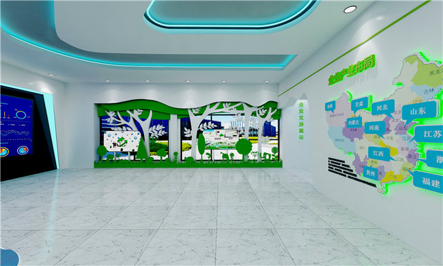 互联网公司展厅设计