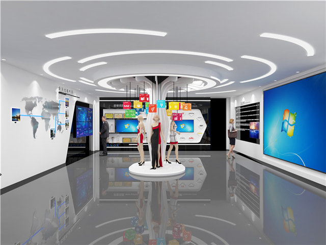 新能源车产品展示厅设计