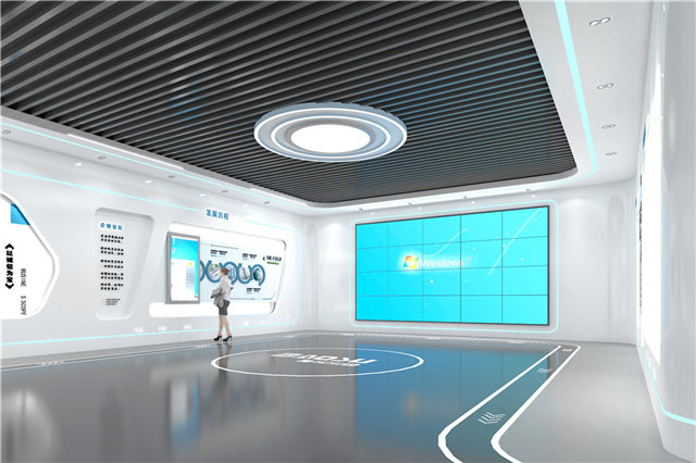 饲料企业展厅设计装修