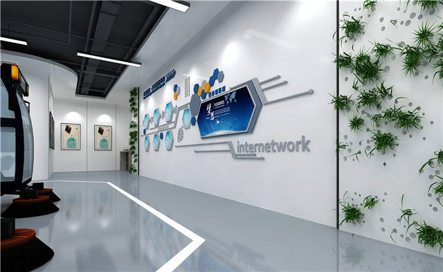 手工艺品企业展厅设计效果图