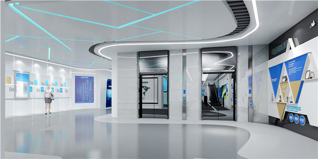 牙科口腔企业展厅设计