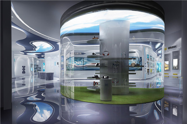 鞋子展馆展厅设计