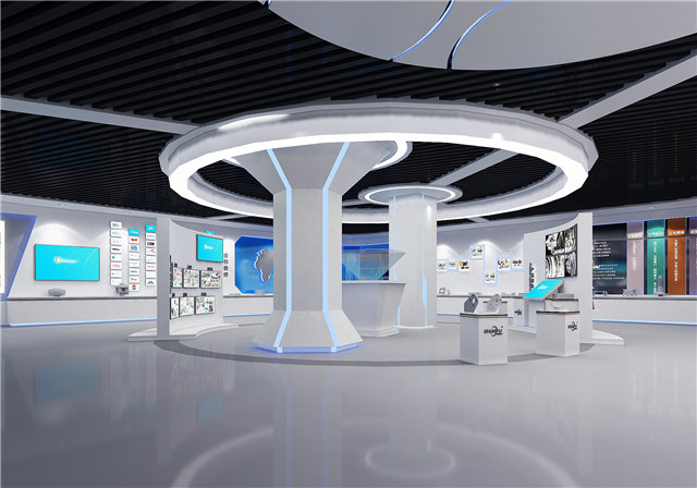 铁路轨道工业展厅设计