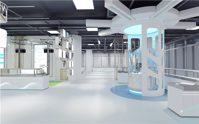 服饰配件科技展厅设计