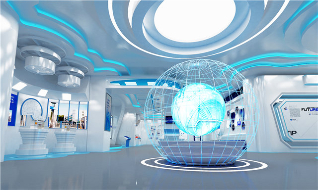 潜水设备展示厅设计效果图