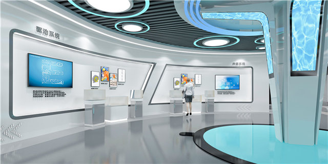 激光公司展厅设计方案