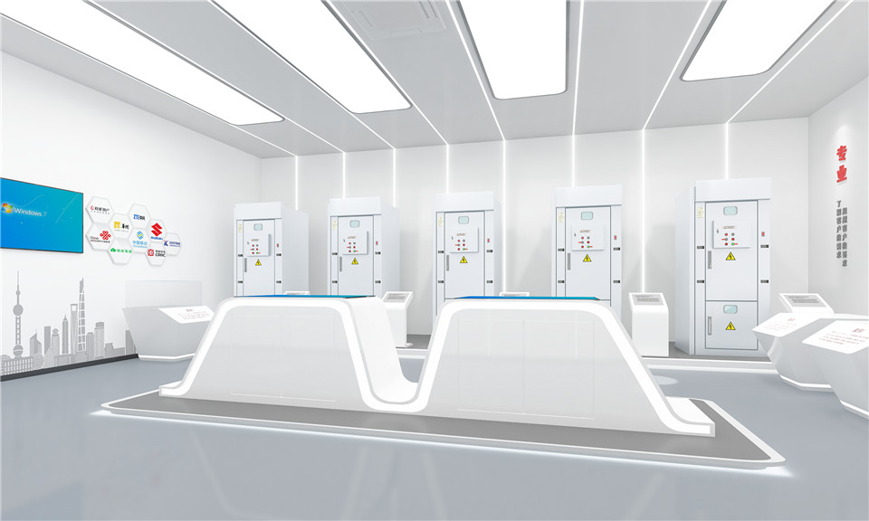 电气仪器展厅设计效果图