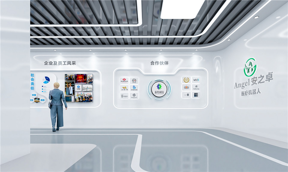 医疗机器人智能展厅设计图