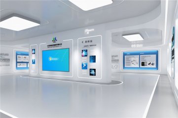 汽车热管理公司展厅设计图