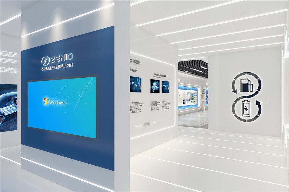 自动化电池系统企业展厅设计