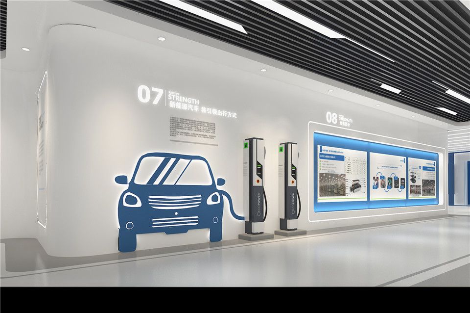 自动化电池系统企业展厅设计