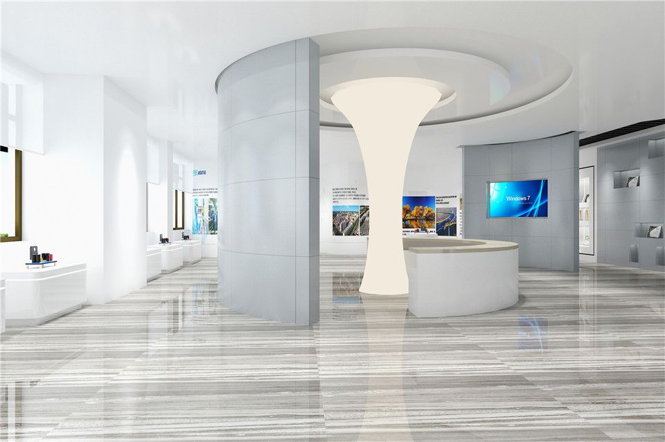 汽车零件制造公司展厅设计图