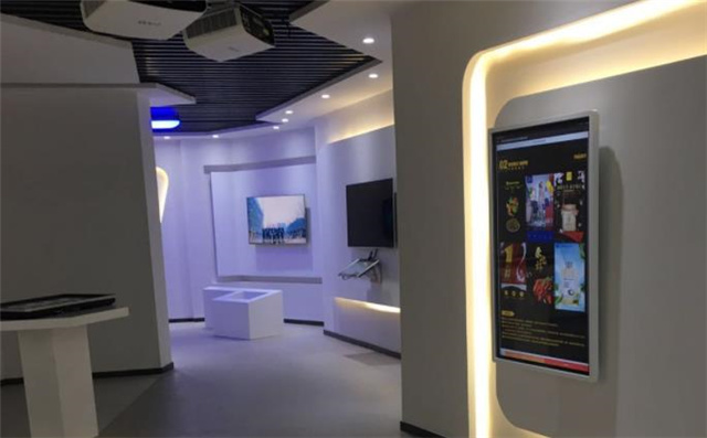 太原展厅互动滑轨显示屏