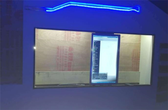 西安电动移动滑轨屏