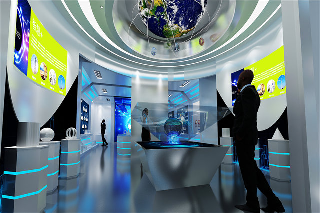游乐设备科技型展厅设计