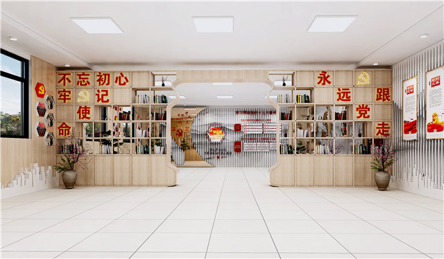 桑拿泳池企业展厅设计方案