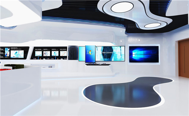 石油科技型展厅设计