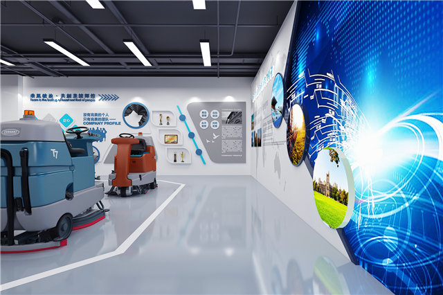 礼品企业展厅设计效果图