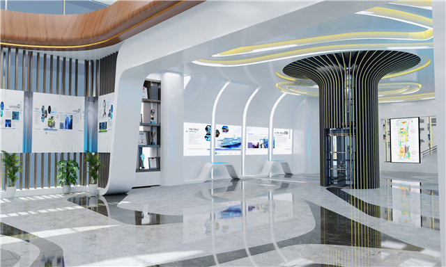 防疫物资集团展厅设计