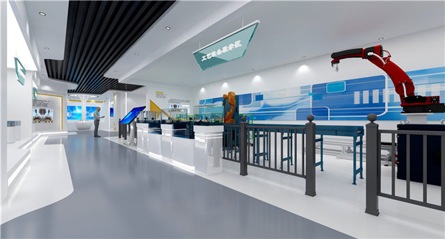 轮胎企业展厅设计装修