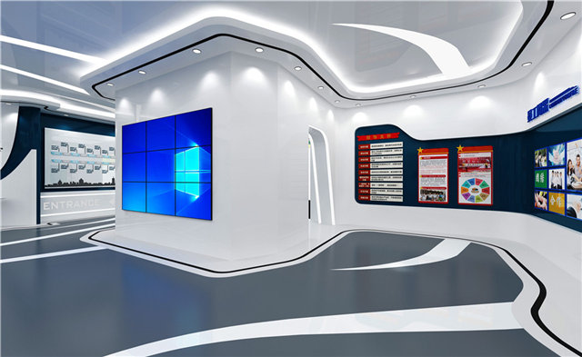 涂料展馆展厅设计