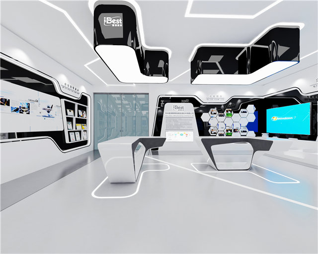 玻璃科技型展厅设计