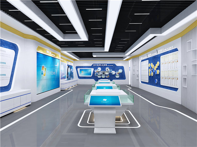 水上运动企业展厅设计装修