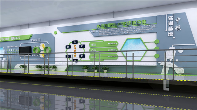 美容美发工业展厅设计制作