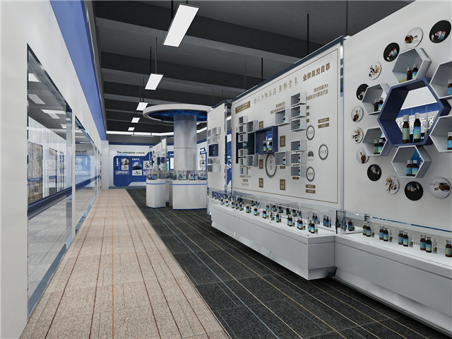 钛工业公司展厅设计方案