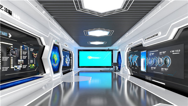 服饰配件多媒体展厅设计