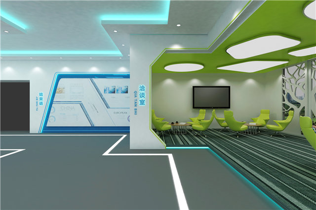 生物企业展厅设计