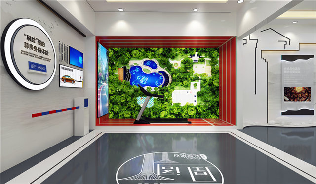 轮胎展示厅设计效果图