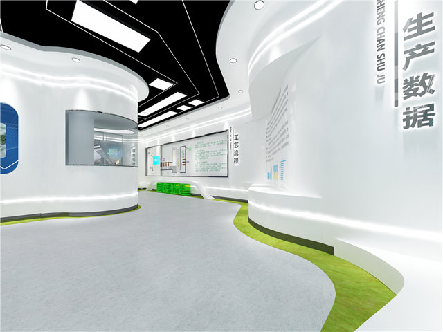 物流展示厅设计效果图