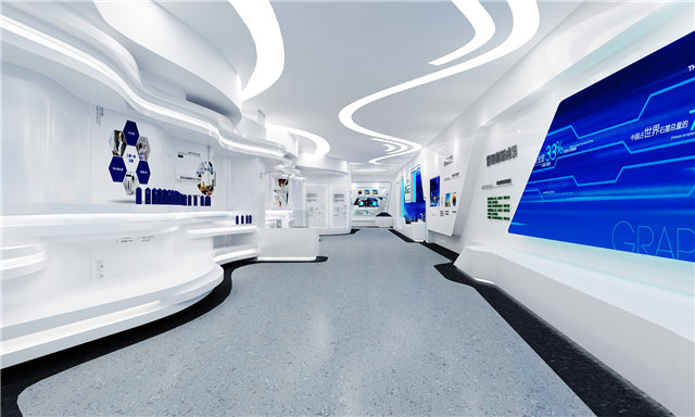 动力传动公司展厅设计方案