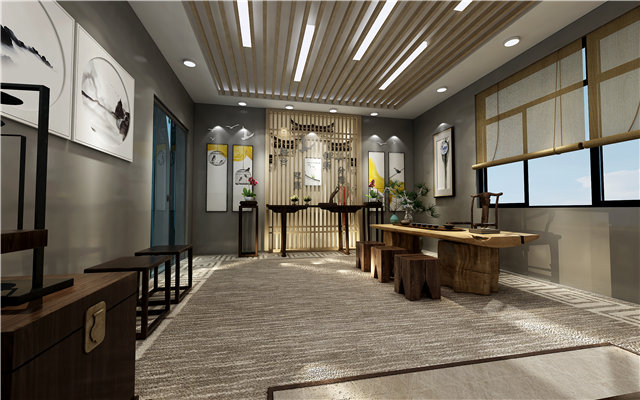 公共安全企业展厅设计装修