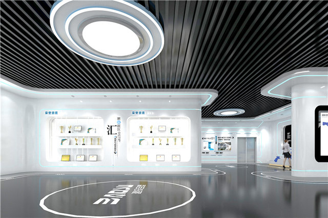 涂料展厅展览设计