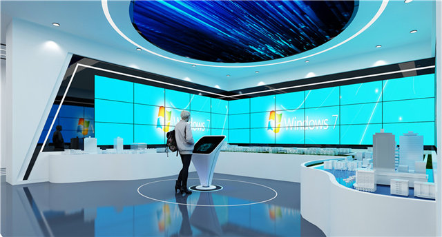 保健品产品展示厅设计