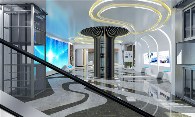 水上运动公司展厅设计方案