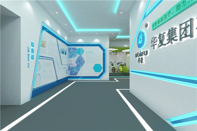 复合材料展厅布展设计