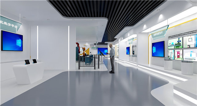 混凝土展厅设计制作