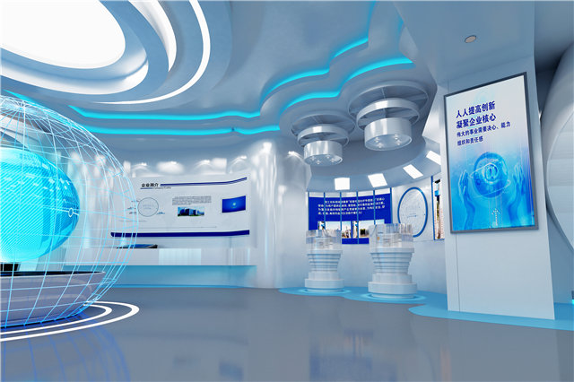 汽车配件展厅展览设计