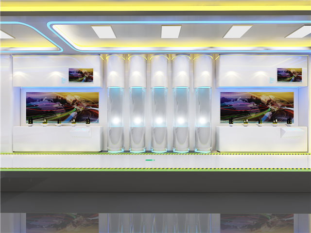 制冷暖通展厅展示设计