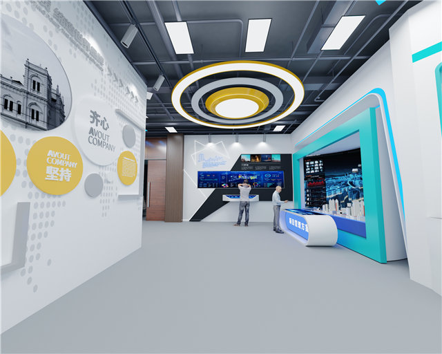 礼品科技感展厅设计