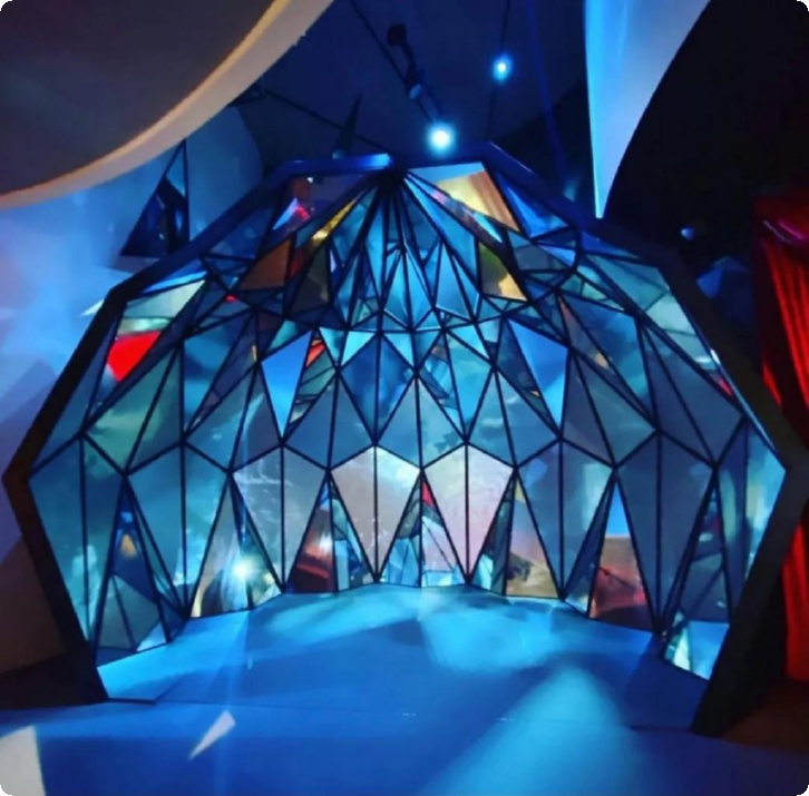 生物科技公司展厅设计,科技公司展厅效果图