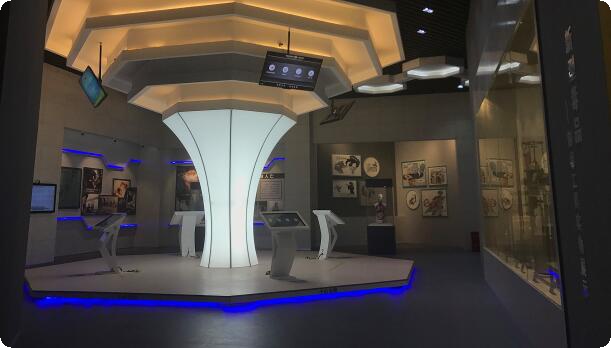 平安集团科技展厅设计公司,平安建设展板