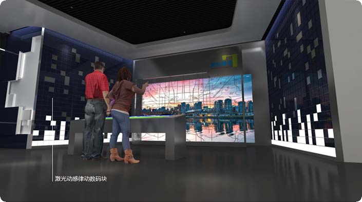 科技类的展厅设计,科技展厅设计方案