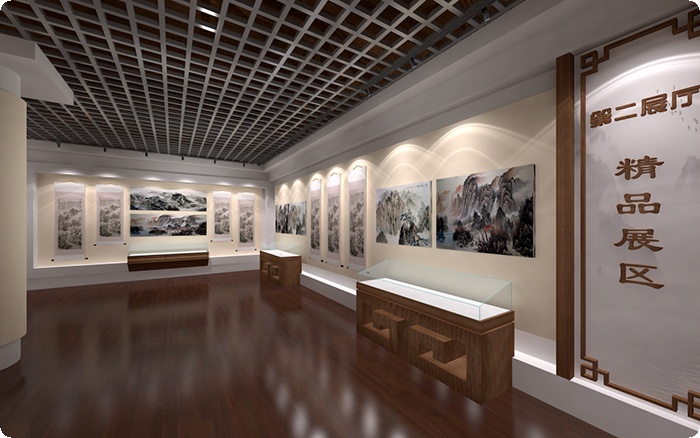 数码科技展厅设计图,数码展厅设计说明